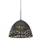Besa Lighting Kiev Cord Pendant, Black, Bronze, 1x9W LED 1JT-KIEVBK-LED-BR - alternate 1